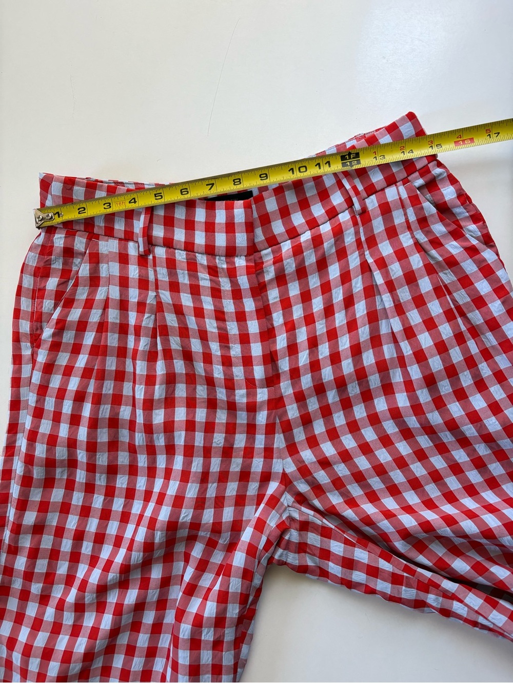 J.Crew Wide-leg pant in drapey gingham 4 - Picture 5 of 12